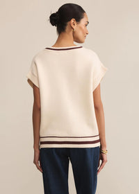 Fletcher Sweater Vest - Crystal