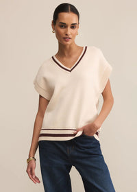 Fletcher Sweater Vest - Crystal