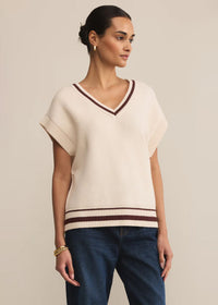 Fletcher Sweater Vest - Crystal