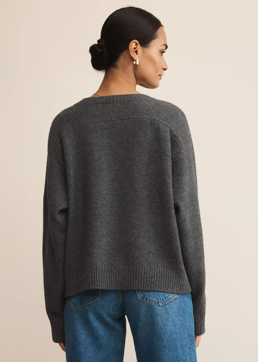 Eloise Sweater - Charcoal Heather