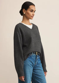 Eloise Sweater - Charcoal Heather