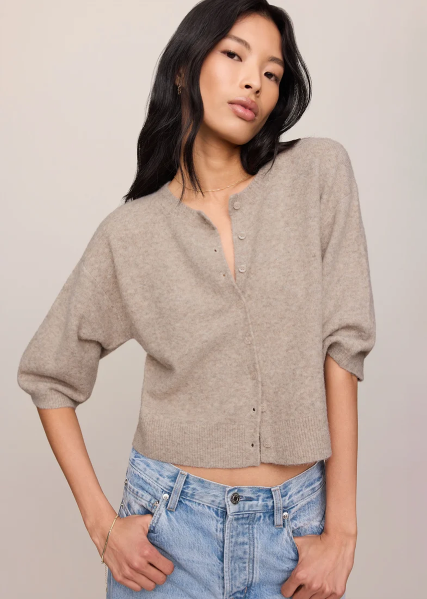 Valor Cardigan - Natural Heather
