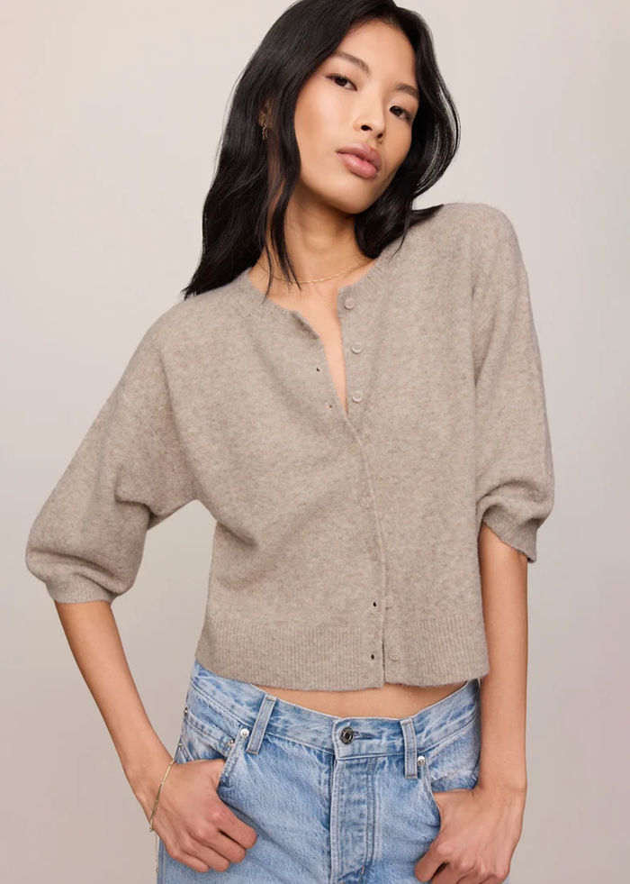 Valor Cardigan - Natural Heather