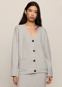 Cozy Moment Cardigan - Feather Grey