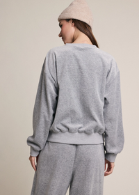 Everyday Velvet Pants - Grey
