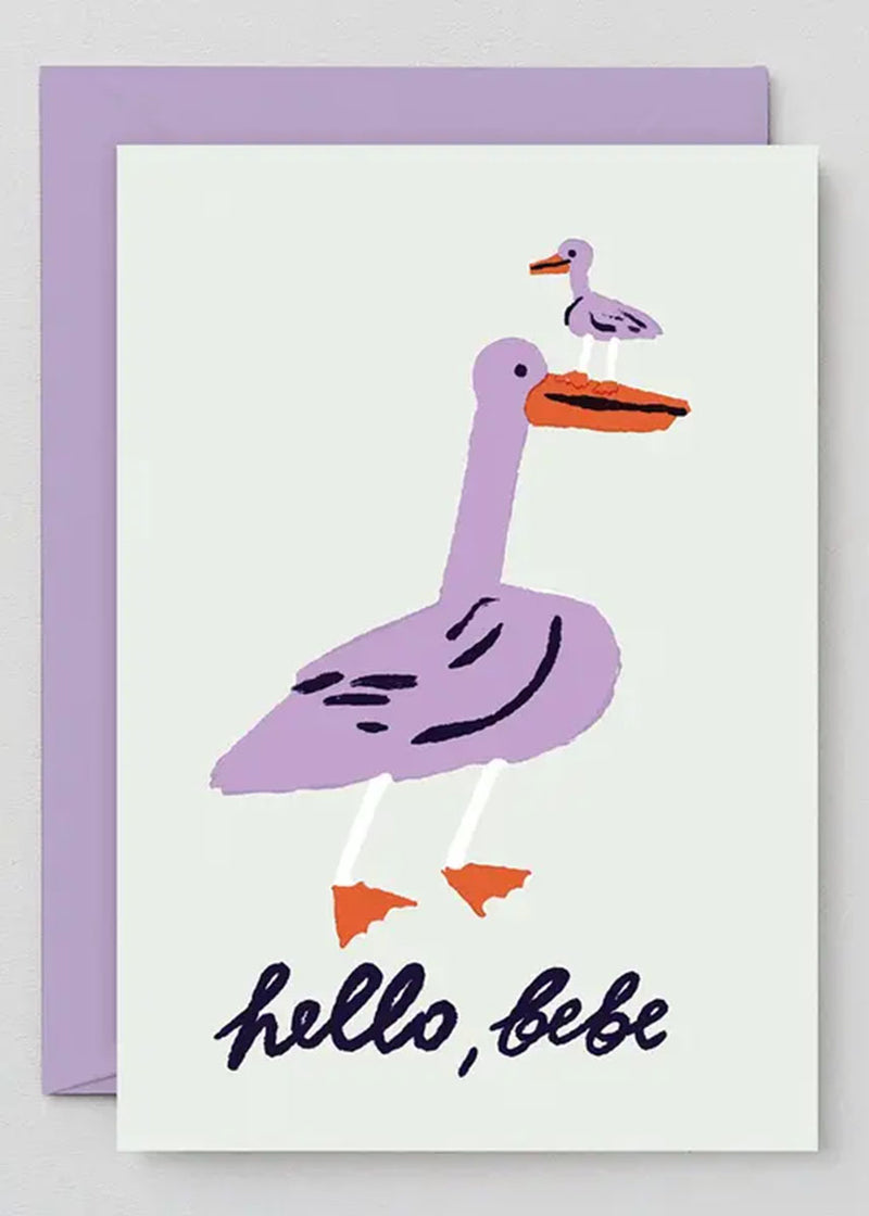 Hello, Bebe Greeting Card