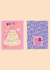 Gigantic Birthday Cake Card