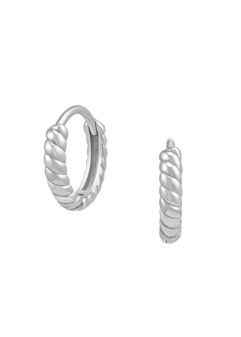 Margaux Stacking Hoops - Silver