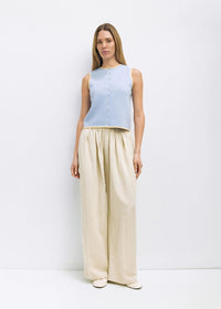 The Lisa Top - Blue & Yellow