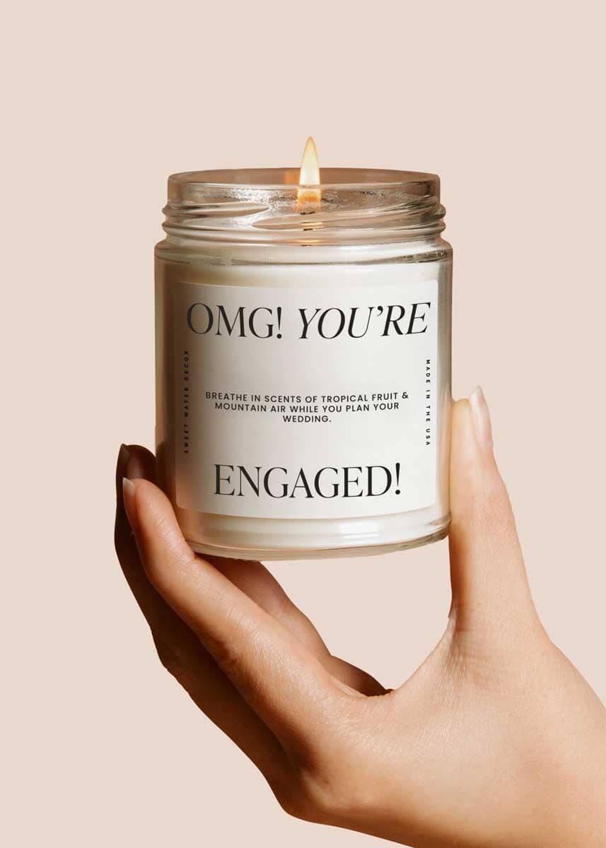 OMG! You're Engaged! Soy Candle - 9oz