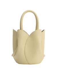 Mini Tulip Handle Bag - Yellow