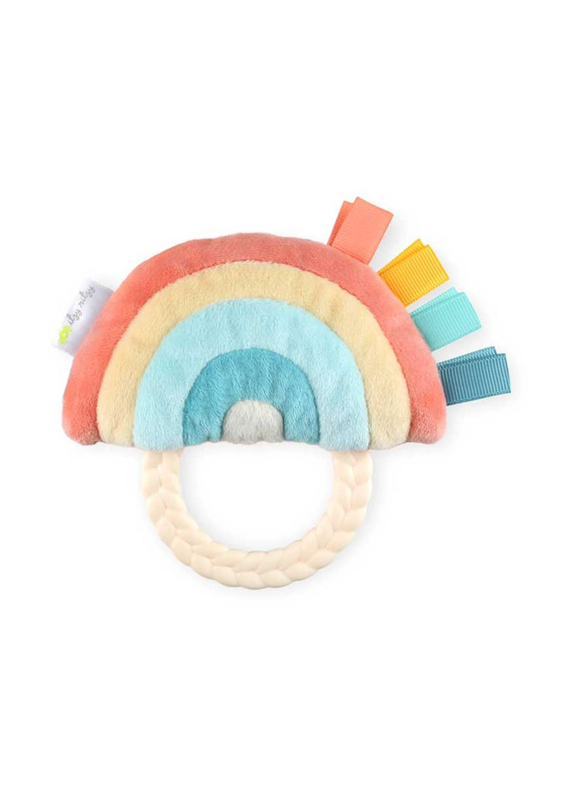Ritzy Rattle Pal™ Plush Rattle Pal Teether - Rainbow