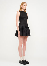 Delaney Classic Mini Dress - Black