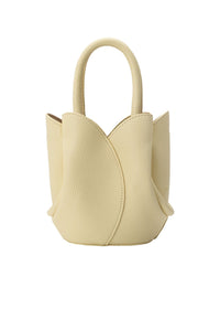 Mini Tulip Handle Bag - Yellow