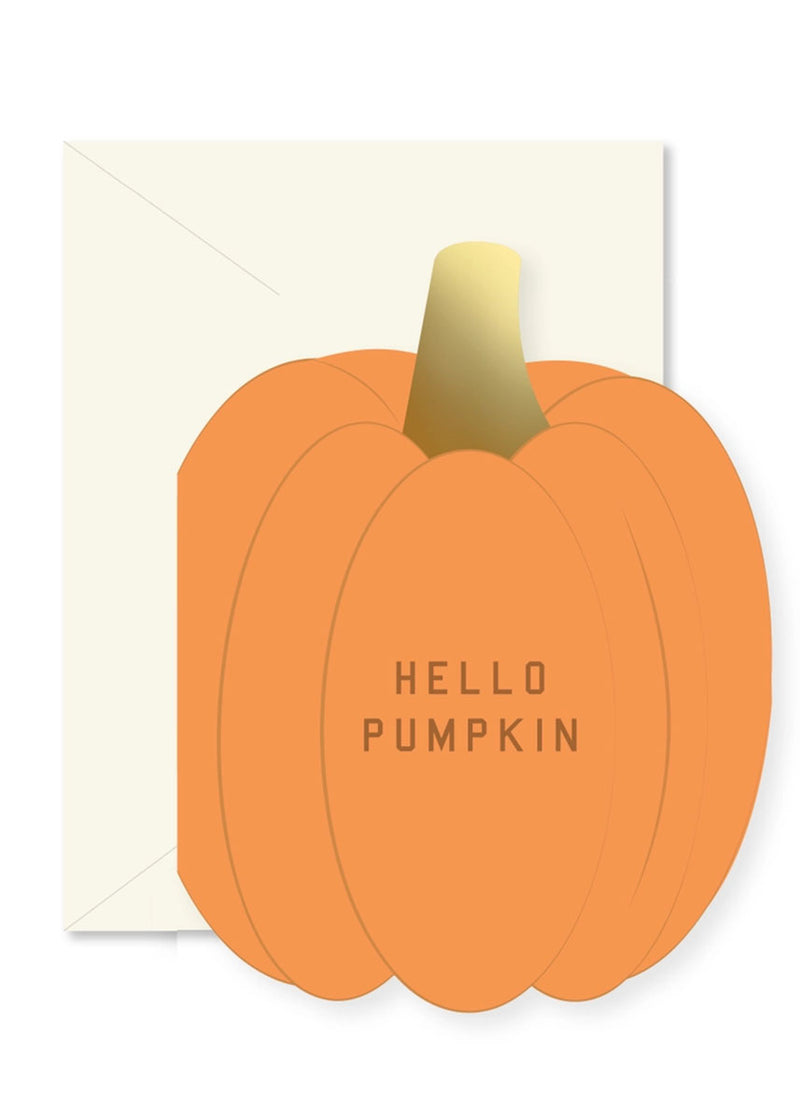 Hello Pumpkin Greeting Card