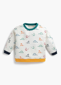 Kids Sporty Sweatset - Primary Dinos