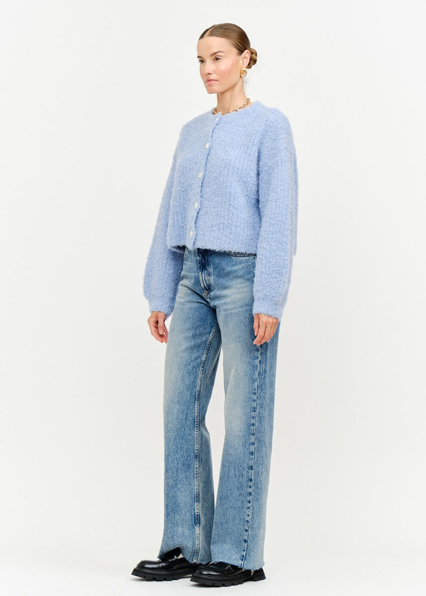 Rachel Oversized Cardigan - Blue