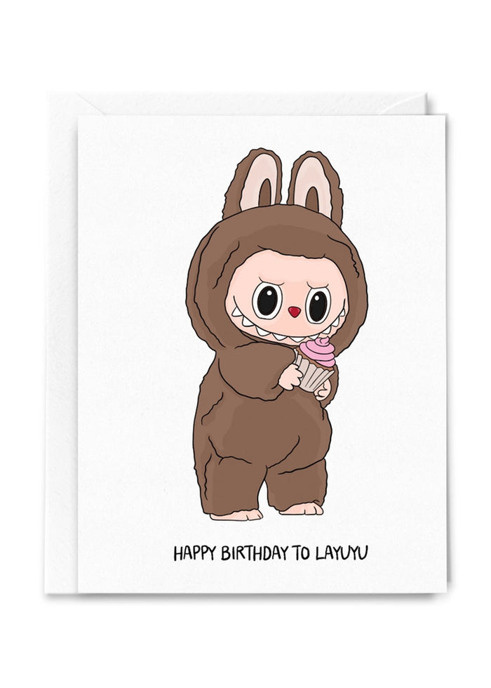 Happy Birthday To Layuyu Card