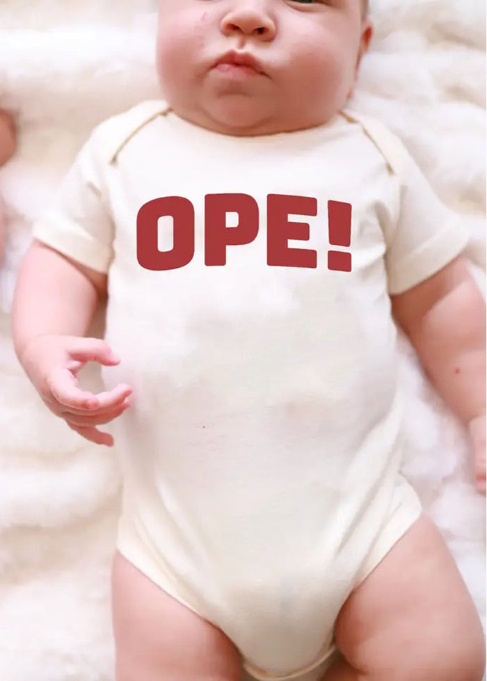 Ope! Midwest Baby Onesie