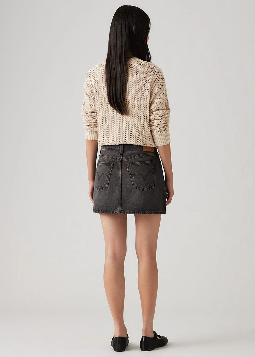 Icon Jean Skirt - Dark Mirror