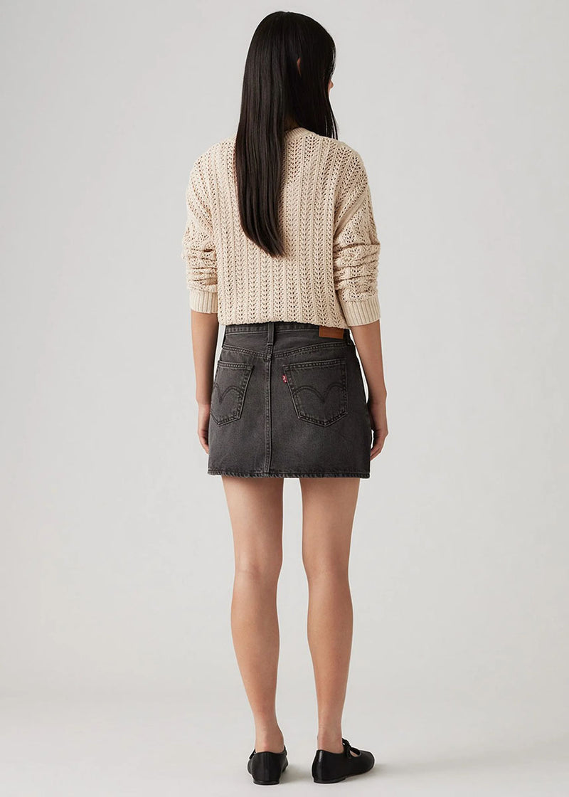 Icon Jean Skirt - Dark Mirror