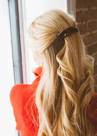 Bar Barrette - Dark Brown