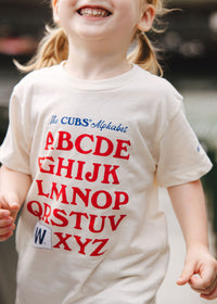 Cubs Alphabet Toddler Tee