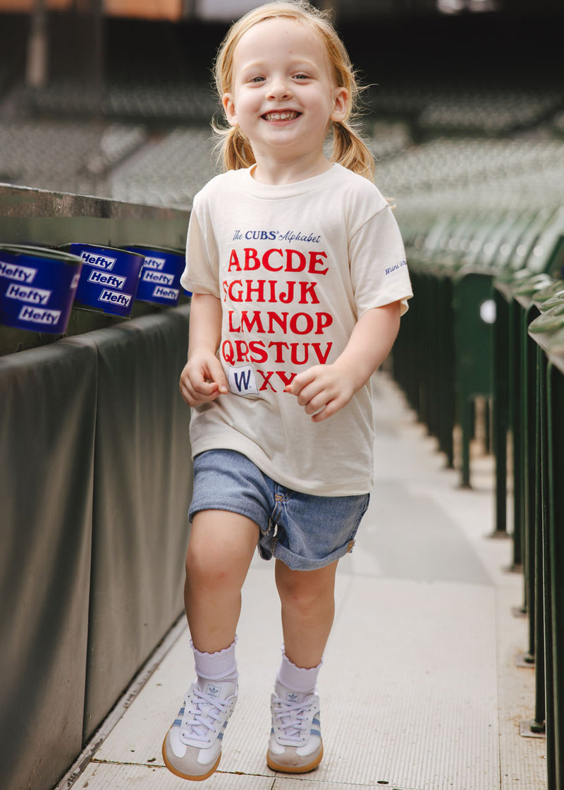 Cubs Alphabet Toddler Tee