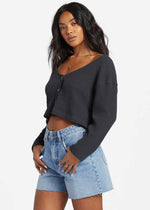 Easy As Knit Top - Black Sands