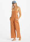 Pacific Time Jumpsuit - Toffee