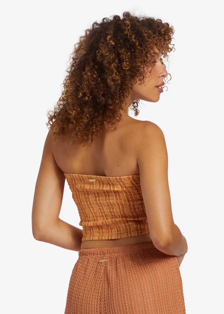 Keep It Simple Woven Tube - Peach Punch