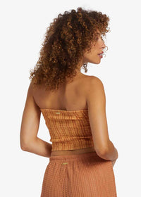 Keep It Simple Woven Tube - Peach Punch