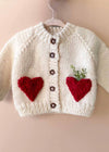 Red Heart Cardigan