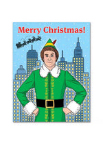 Elf Holiday Christmas Card