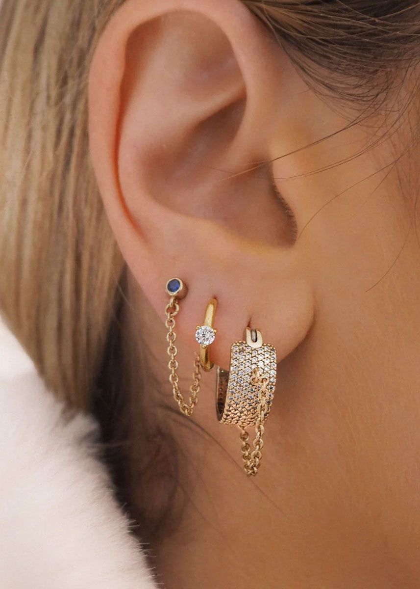 Adrienne Earrings - Sapphire