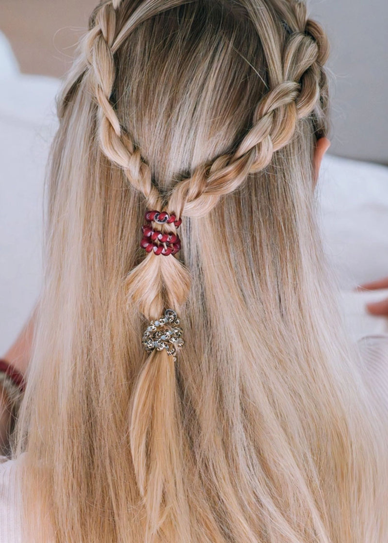 Small Hair Ties (Set Of 3) - Wild Side