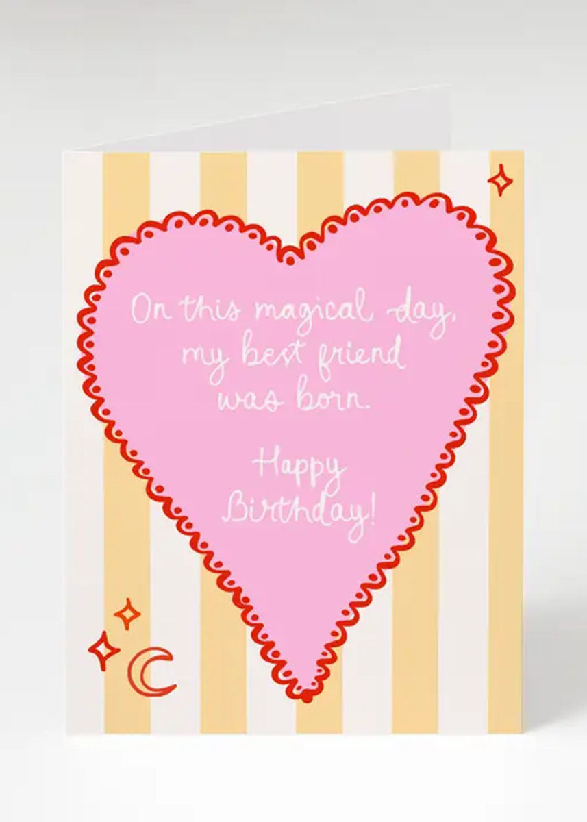 Magical Day Birthday Card