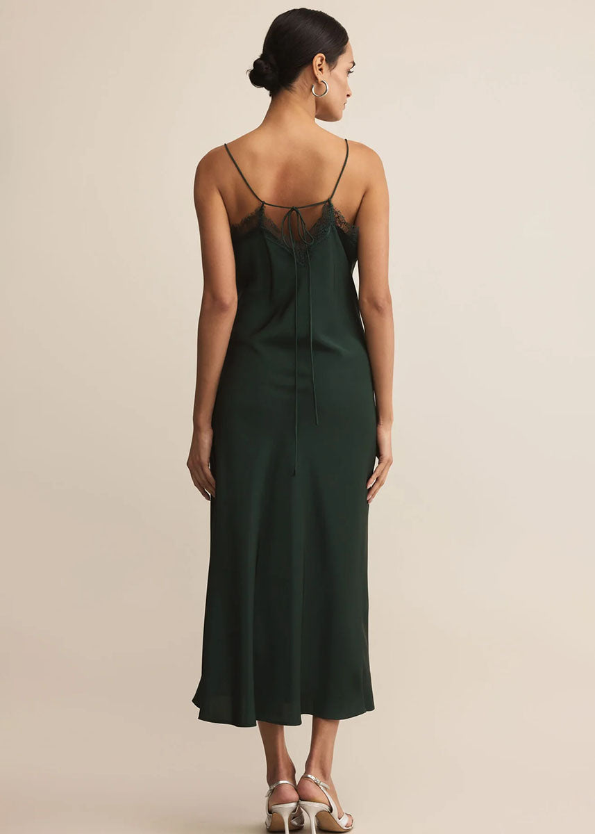 After Hours Midi Dress - Garland Green