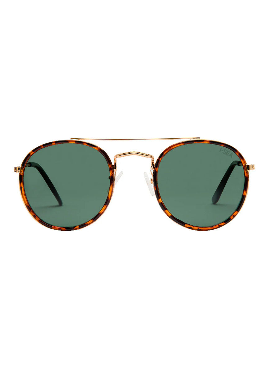 All Aboard Sunnies - Matte Tortoise / Green