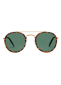 All Aboard Sunnies - Matte Tortoise / Green