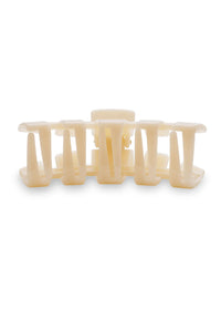 Classic Medium Claw Clip - Almond Beige
