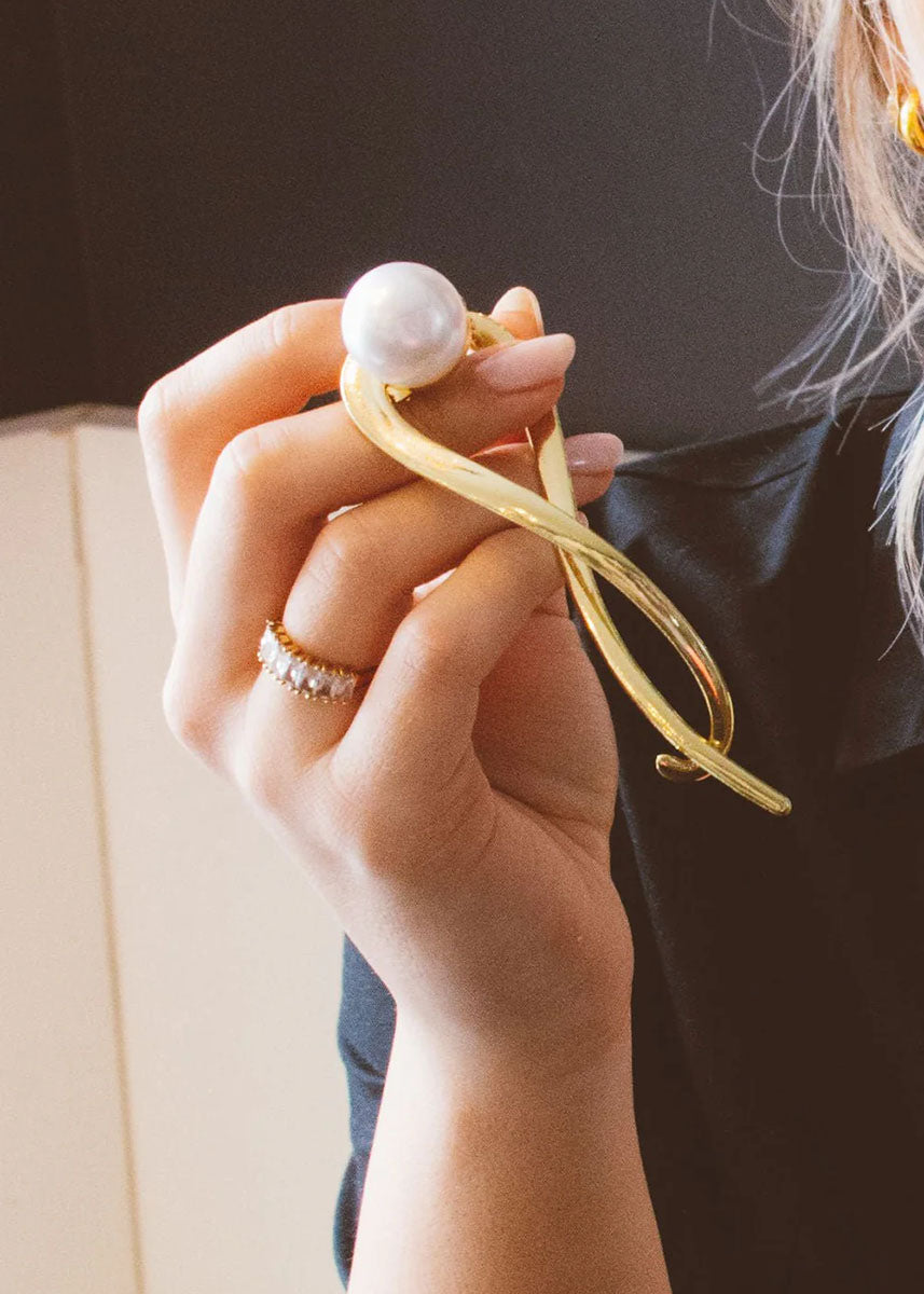 Antoinette French Hair Pin - Gold