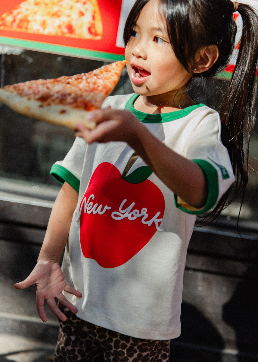 Big Apple Oversized Ringer Tee