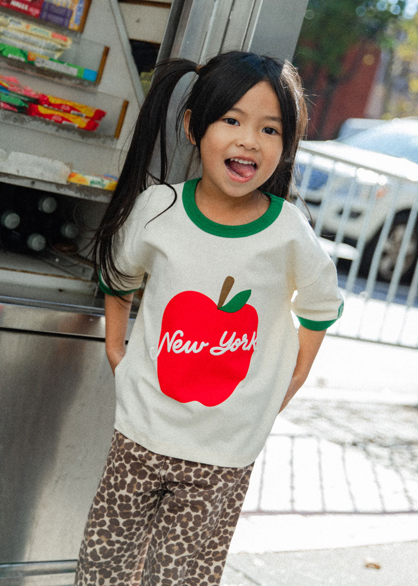 Big Apple Oversized Ringer Tee