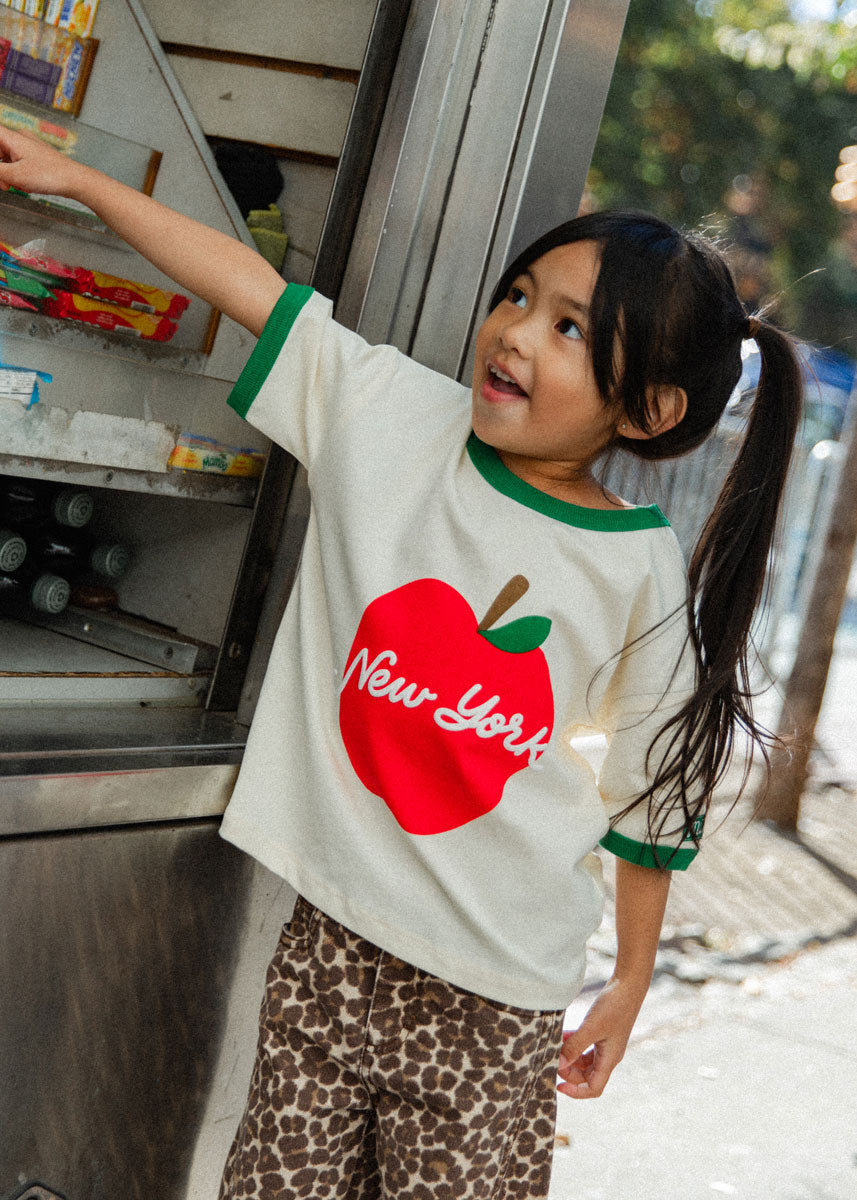 Big Apple Oversized Ringer Tee