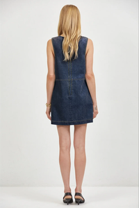 Adelin Denim Mini Dress