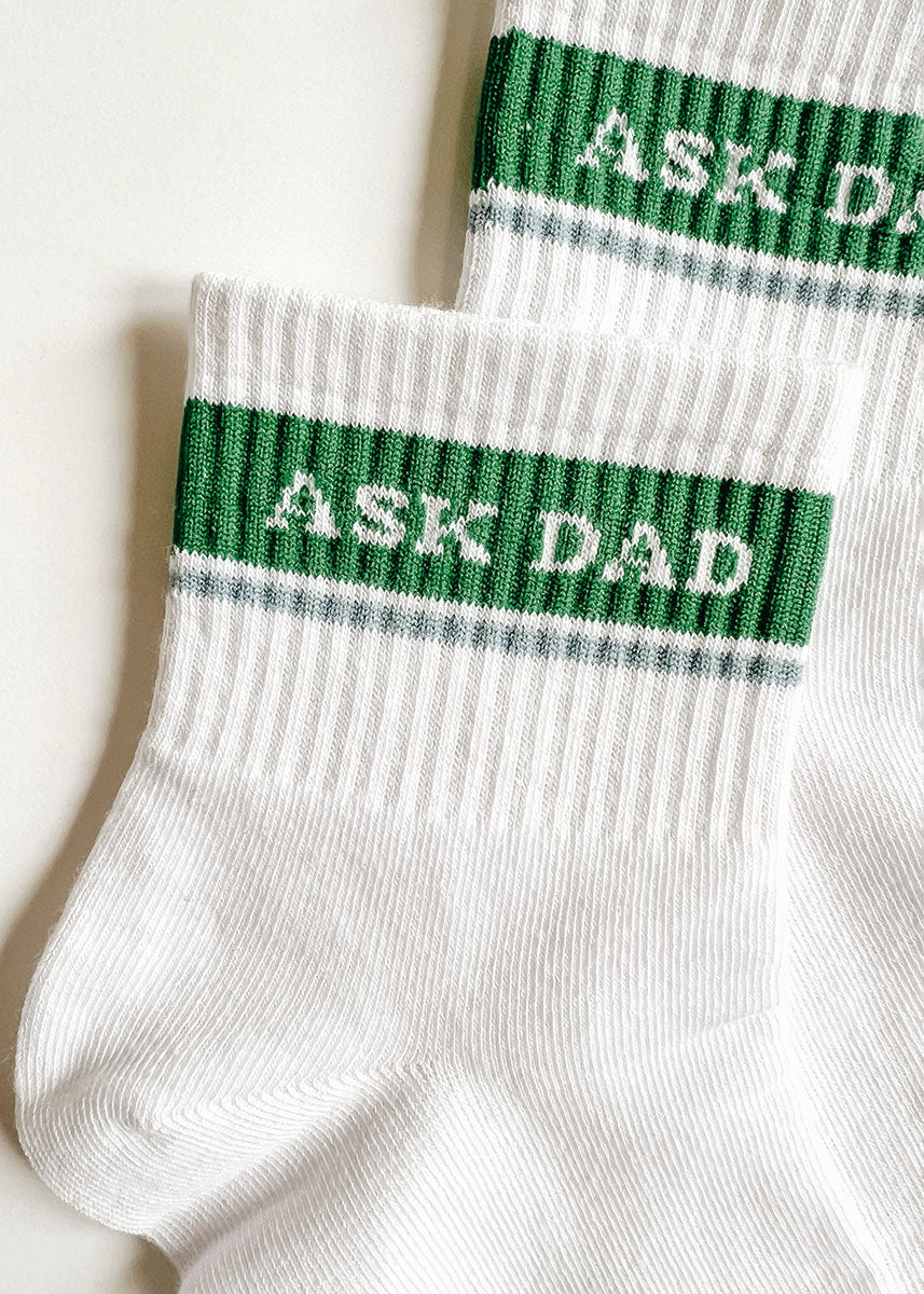 Ask Dad Mini Crew Socks