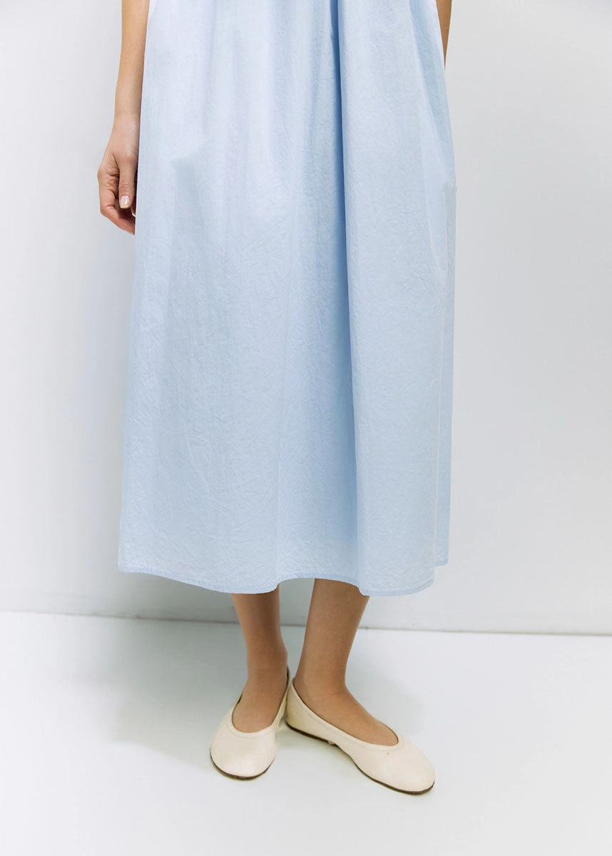 The Clare Midi Dress - Blue
