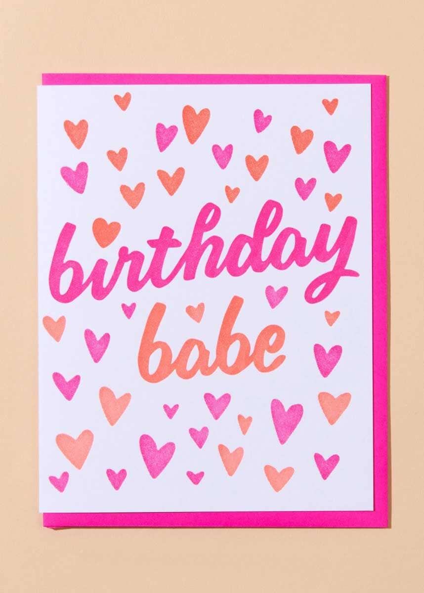 Birthday Babe Card