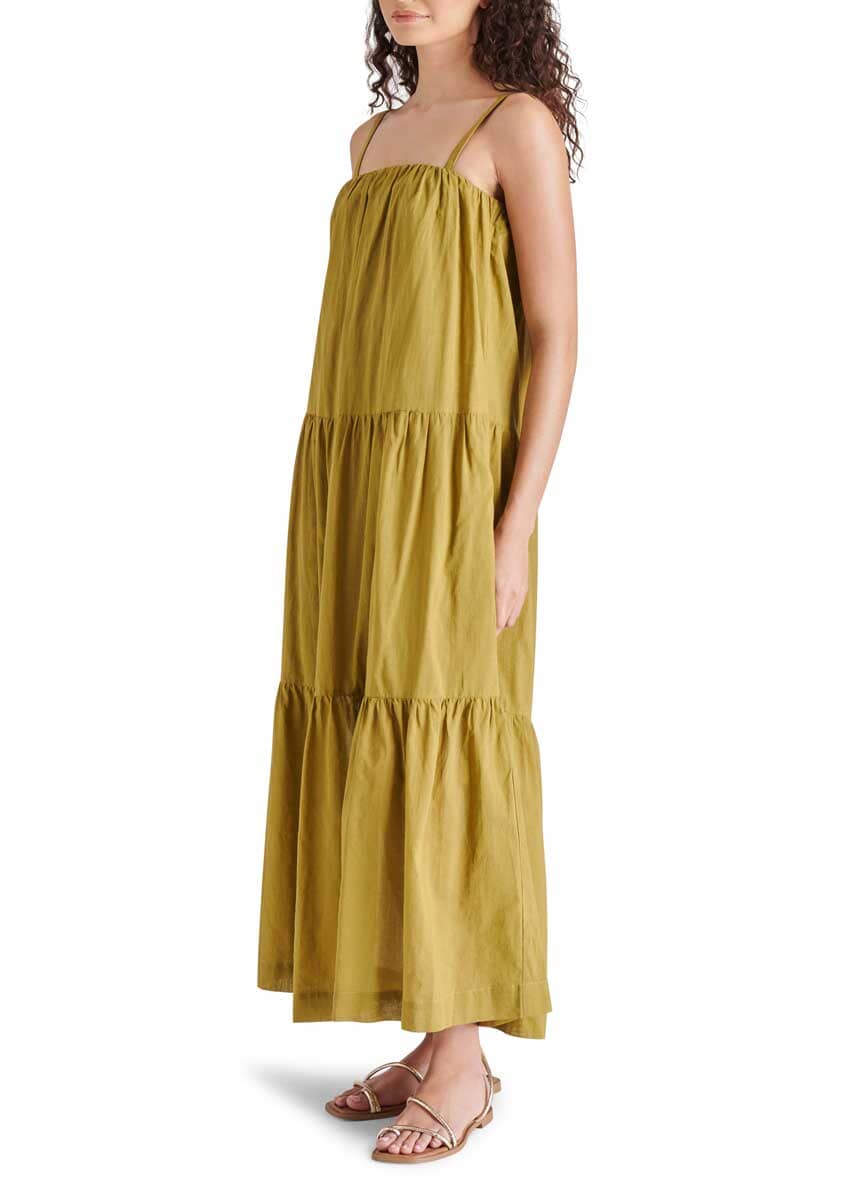 Oceane Dress - Green Moss